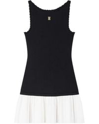 Sandro - Two-Tone Mini Dress - Lyst