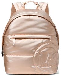 Michael Kors - Rae Medium Quilted Metallic Backpack - Lyst