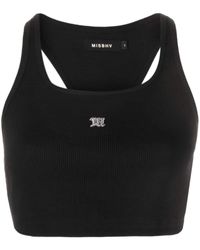 MISBHV - The M Logo-embroidered Top - Lyst