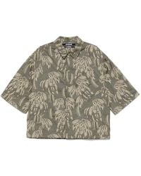 Jacquemus - Jacquard Effect Shirt - Lyst