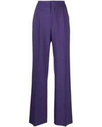 Tagliatore - Pantalon palazzo à plis marqués - Lyst