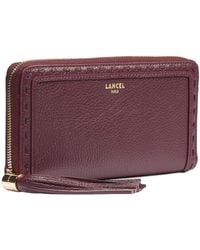 Lancel - Tassel Zip-Around Wallet - Lyst