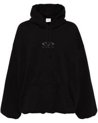 Vetements - Sudadera con capucha y logo - Lyst