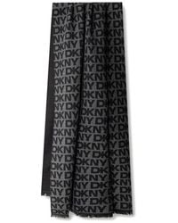 DKNY - Sciarpa Con Frange - Lyst