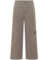 Off-White c/o Virgil Abloh - Embroidered-Logo Cargo Pants - Lyst