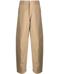 Alexander Wang - Tailored Cotton Trousers - Lyst