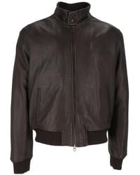 Stewart - Jeff-Washed Nappa Leather Jacket - Lyst