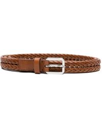 Tom Ford - Braided-Leather Belt - Lyst