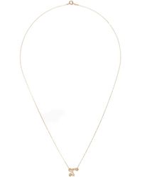 Charlotte Chesnais - 18K R Diamond Necklace - Lyst