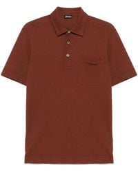 ZEGNA - Short-Sleeves Polo Shirt - Lyst