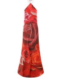 Roberto Cavalli - Garden Rose マキシドレス - Lyst