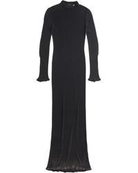 Balenciaga - Cut-out Long-sleeve Dress - Lyst