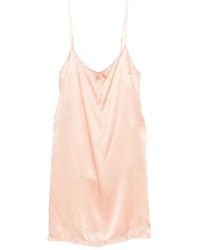 Prada - Camicia Da Notte Con Fiocco - Lyst