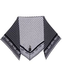 Maje - Polka-Dot Bandana Scarf - Lyst