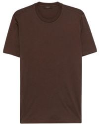 Zanone - Crew-Neck T-Shirt - Lyst