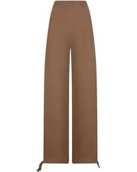 Max Mara - Elastic-Waist Drawstring Trousers - Lyst