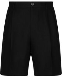 Dolce & Gabbana - Tailored Linen Shorts - Lyst