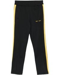 Palm Angels - Logo-Embroidered Side-Stripe Track Pants - Lyst