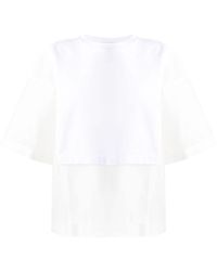 Fabiana Filippi - Semi-transparentes T-Shirt - Lyst