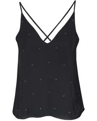 AG Jeans - Jada Eyelet-Embellished Top - Lyst