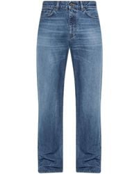 Versace - Jeans Met Logopatch - Lyst