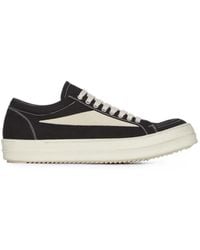 Rick Owens - 13Oz Denim Vintage Sneaks - Lyst