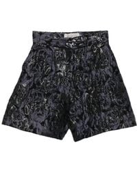 Gemy Maalouf - Floral-Pattern Shorts - Lyst