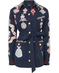 Temperley London - Hemdjacke Mit Gürtel - Lyst