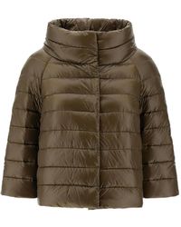 Herno - Sofia High-Neck Quilted Jacket - Lyst
