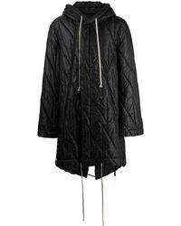 Rick Owens - Fishtail Hooded Parka - Lyst