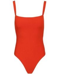 Matteau - Square-Neck Swimsuit - Lyst