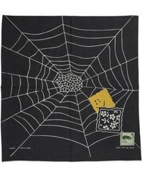 Kapital - Bandana con estampado gráfico de telaraña - Lyst