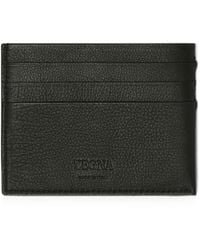 ZEGNA - Dark Secondskin Card Case - Lyst