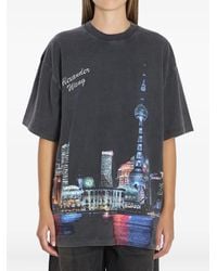 Alexander Wang - ラインストーン Tシャツ - Lyst
