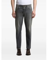 Peserico - Belt-Loop Faded Jeans - Lyst