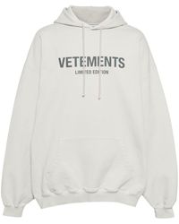 Vetements - Limited Edition Logo-Print Hoodie - Lyst