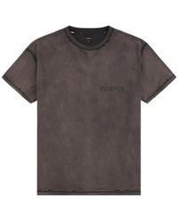 Purple Brand - Stencil Distressed-Effect T-Shirt - Lyst
