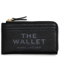 Marc Jacobs - The Leather Top Zip Multi Wallet Met Rits - Lyst
