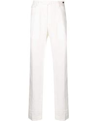 Tagliatore - Tailored Linen Trousers - Lyst