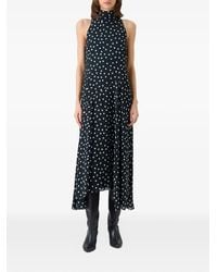 Akris Punto - Polka-Dot Mock-Neck Dress - Lyst