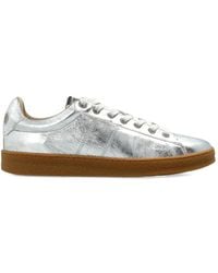 AllSaints - Leon Lace-Up Sneakers - Lyst