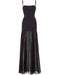 Hunza G - Hybrid Crinkle-Effect Maxi Dress - Lyst