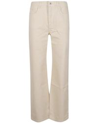 Patrizia Pepe - High-Waisted Straight-Leg Jeans - Lyst