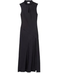 Claudie Pierlot - Midi-Jurk Met Ruches - Lyst