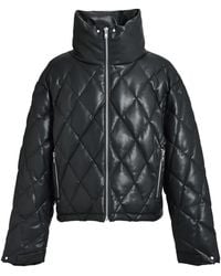 BREATH - Quilted Funnel-Neck Jacket - Lyst
