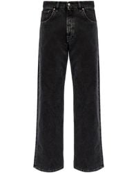 MM6 by Maison Martin Margiela - Denim Cotton Jeans - Lyst