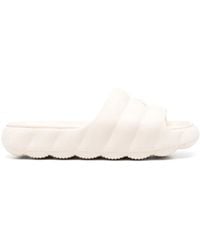 Moncler - Sandali Slides Lilo Trapuntati - Lyst