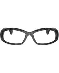 Alain Mikli - Rectangle-Frame Sunglasses - Lyst