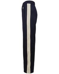 Wales Bonner - Pantalon De Jogging Motion Track À Bandes Latérales Et Logo Brodé - Lyst