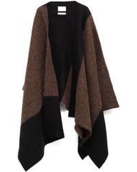 Lauren Manoogian - Colour-Block Knitted Cape - Lyst